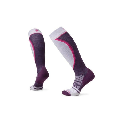 SMARTWOOL Women's Ski TC OTC Socks Purple Iris L90