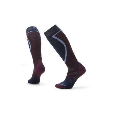 SMARTWOOL Women's Ski FC OTC Socks Bordeaux 590