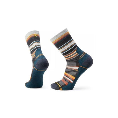 SMARTWOOL Hike LC Panorama Crew Socks Charcoal 003