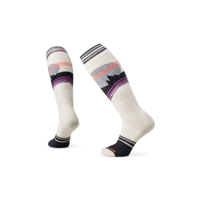 SMARTWOOL Women's Snow FC Moon Energy OTC Socks Moonbeam A81