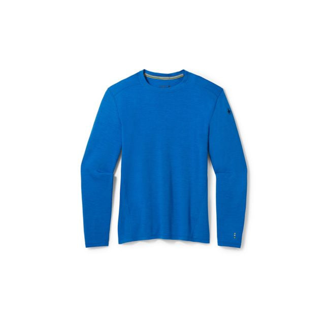 SMARTWOOL Men's Classic Thermal Merino Base Layer Crew Laguna Blue Heather K50