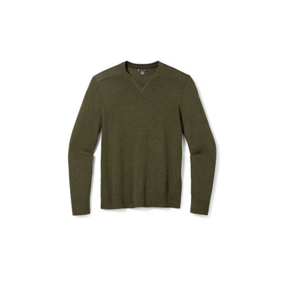 SMARTWOOL Men's Sparwood Crew Sweater North Woods Heather-Winter Moss Heather K90