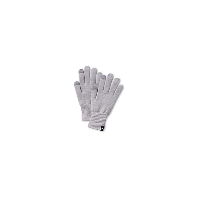 SMARTWOOL Liner Glove Light Gray Heather 545