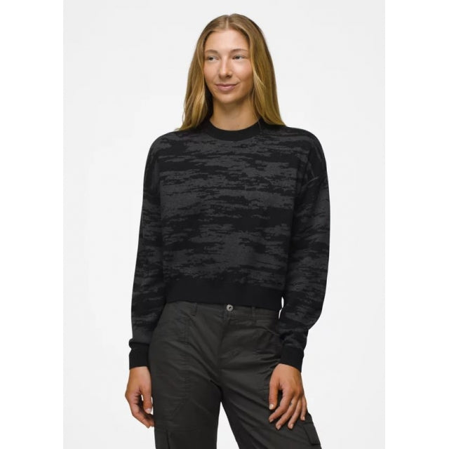 PRANA Women's Sun Fall Sweater Black