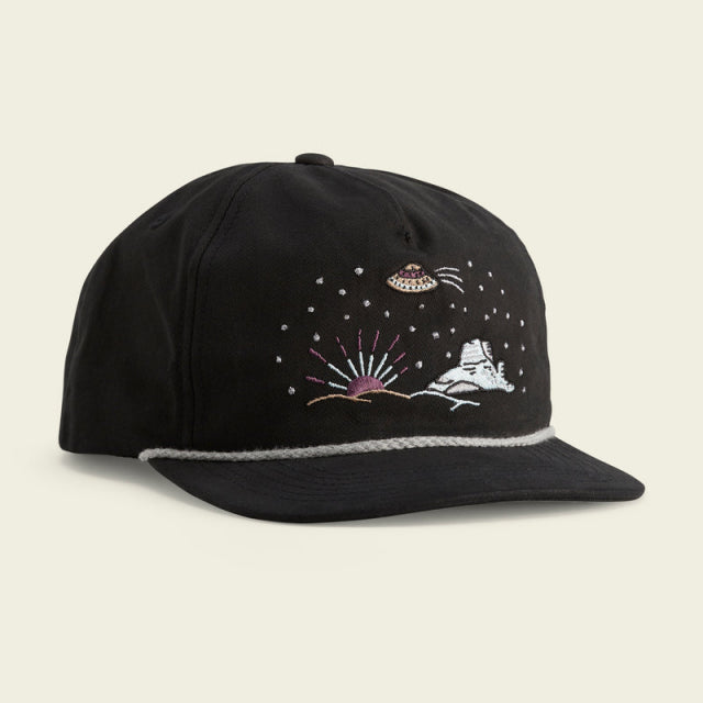 HOWLER BROS Unstructured Snapback Hats Desert Trip/Black