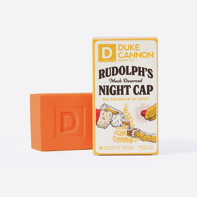 DUKE CANNON Big Ass Brick of Soap Rudolph's Much Deserved Night Cap