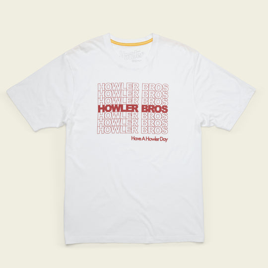 HOWLER BROS Men's Cotton T-Shirt Crab Idol/Coral