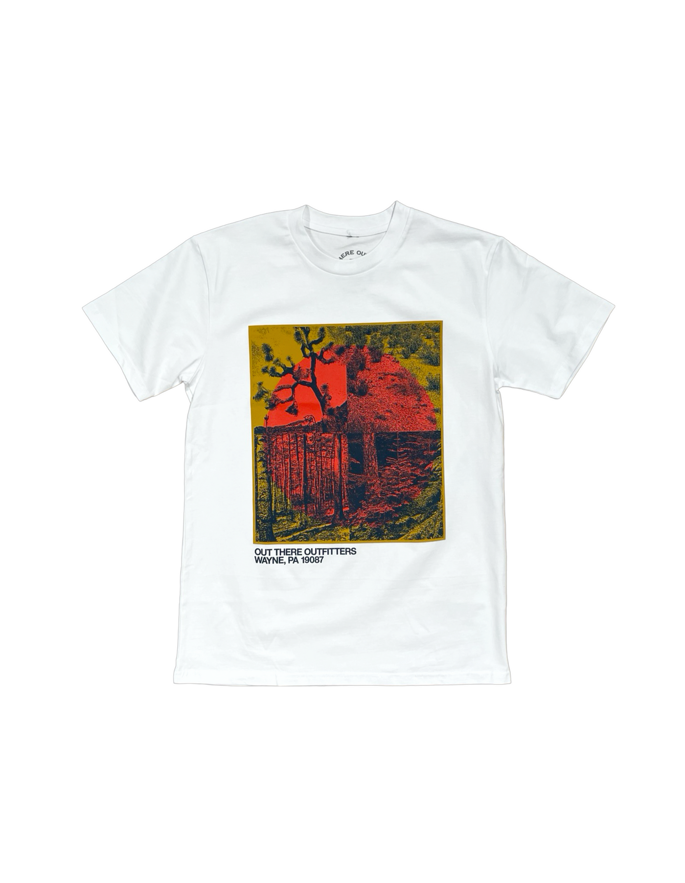 OTO Nature Pics Short Sleeve Tee White