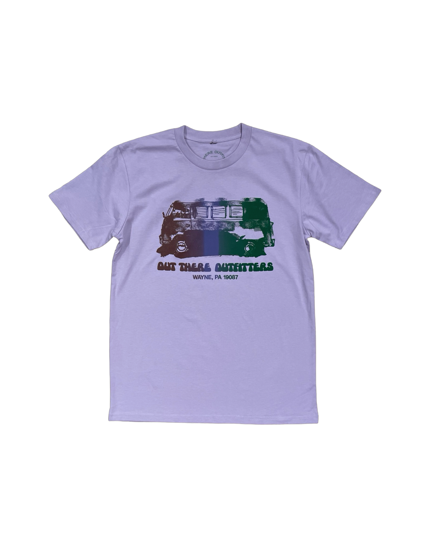 OTO Fun Bus Short Sleeve Tee Lavender