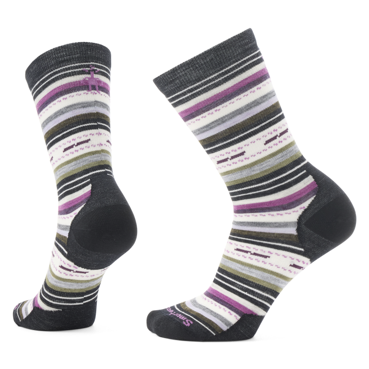 SMARTWOOL EVD Margarita Crew Socks White 122