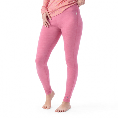 SMARTWOOL Women's Classic Thermal Merino Base Layer Bottom Garden Pink Heather N72