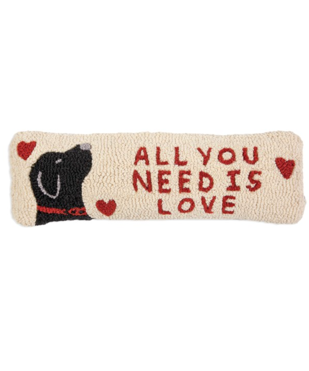 CHANDLER 4 CORNERS 8x24 Hook Pillow All You Need Is Love