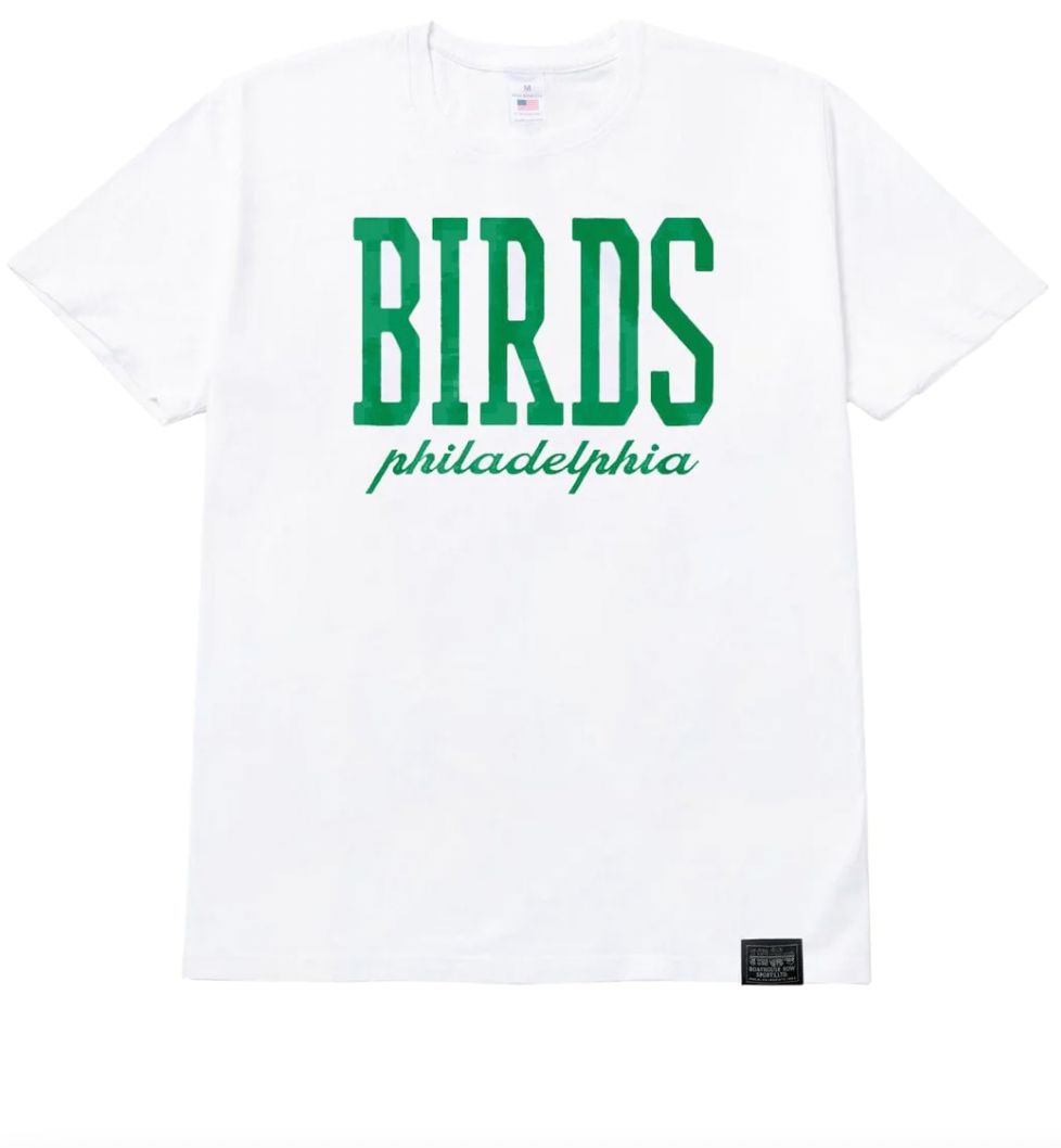 BOATHOUSE SPORTS Birds Cotton T-Shirt White