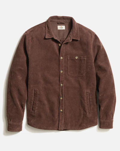 MARINE LAYER Men's Max Broken In Corduroy Overshirt