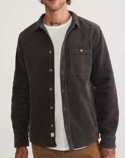 MARINE LAYER Men's Max Broken In Corduroy Overshirt