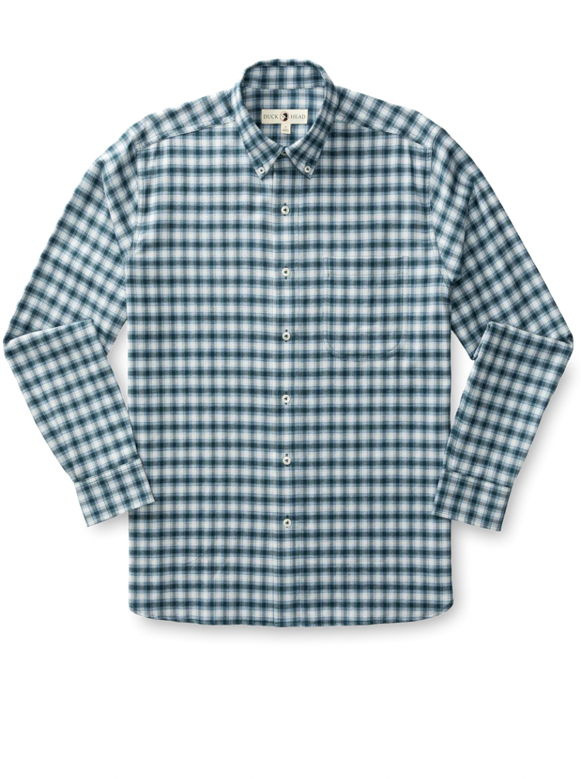 Men's Bowman LS Plaid Flannel Woven Shirt