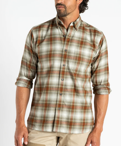 Men's Walsh LS Plaid Flannel Woven Shirt