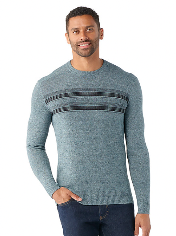 SMARTWOOL Men's Sparwood Stripe Crew Sweater