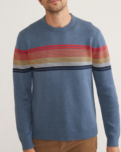 MARINE LAYER Men's Archive Thompson Stripe Sweater