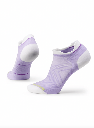 SMARTWOOL Women's Run ZC Low Ankle Socks Ultra Violet 46 / L