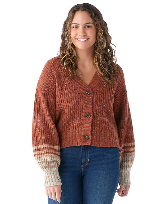 SMARTWOOL Women's Cozy Lodge Cropped Cardigan Sweater