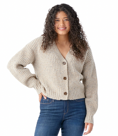 SMARTWOOL Women's Cozy Lodge Cropped Cardigan Sweater