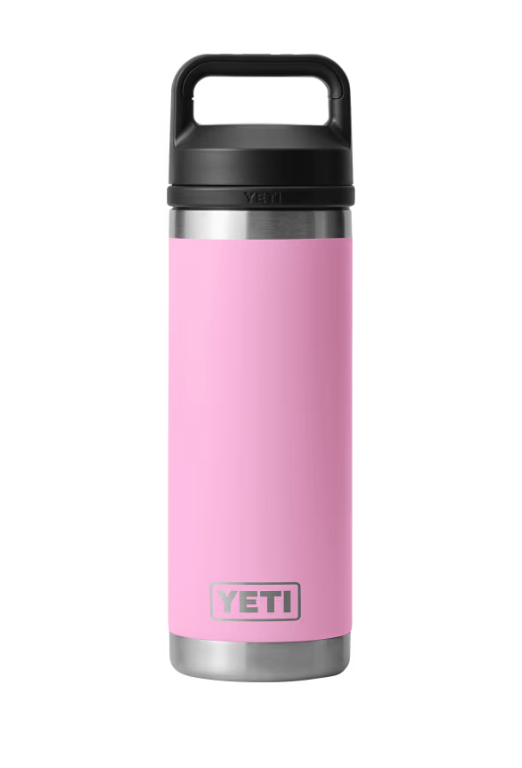 YETI Rambler 18 oz Bottle w/ Chug Cap Power Pink