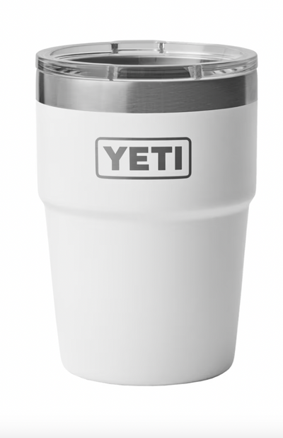 YETI Rambler 16 oz Stackable Cup White