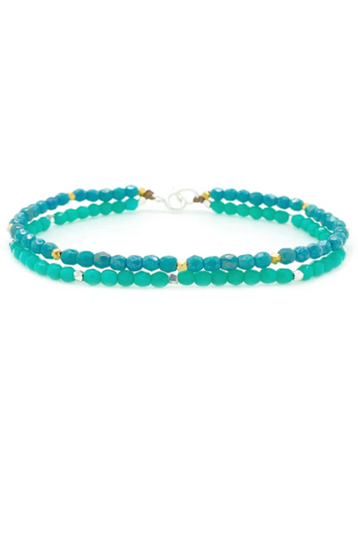 BRONWEN Equinox Bracelet Aqua