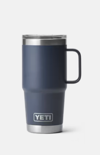 YETI Rambler 20 oz Travel Mug Navy