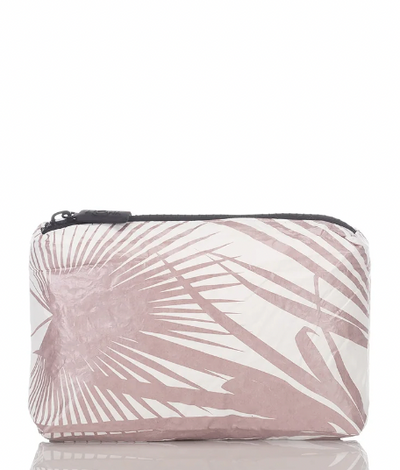 ALOHA Mini Pouch Day Palms/Rose Gold