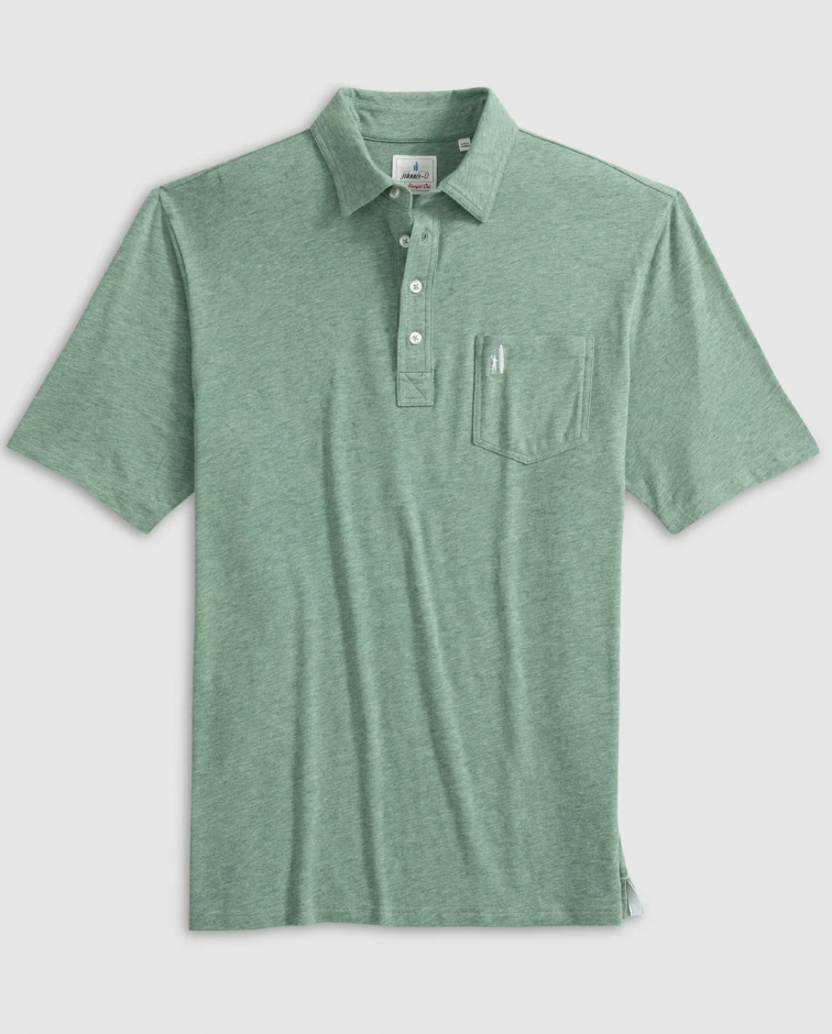 JOHNNIE-O Men's Heathered Original 2.0 Polo Caper