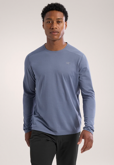 ARCTERYX Men's Cormac Crew LS Stratus Heather