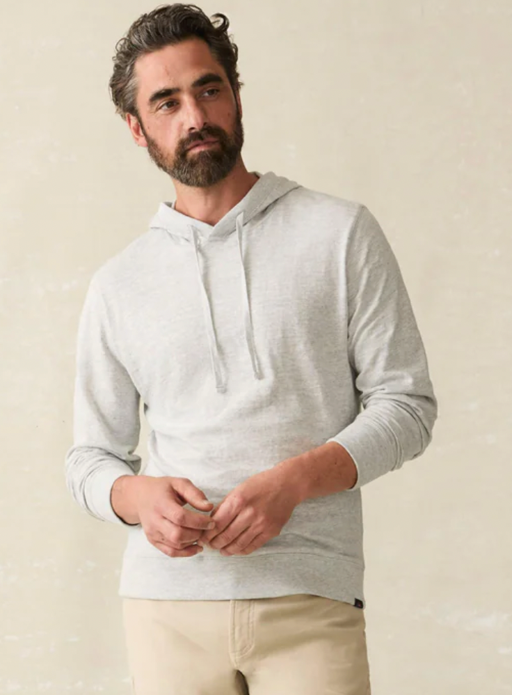 FAHERTY Men's Sunwashed Slub Hoodie