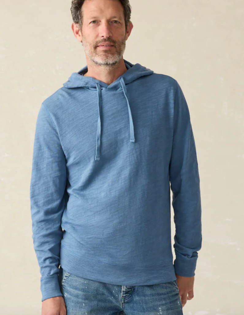 FAHERTY Men's Sunwashed Slub Hoodie