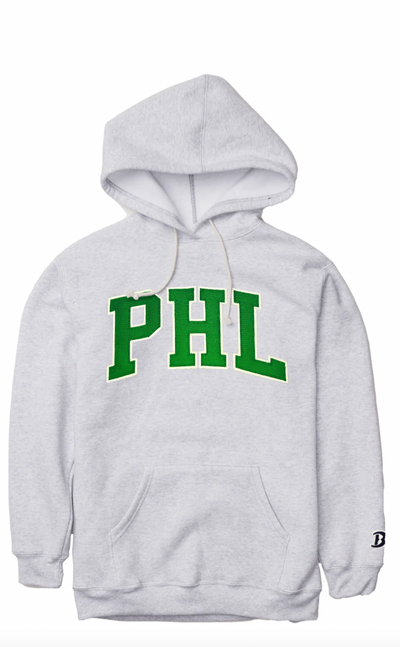 BOATHOUSE SPORTS PHL Tackle Twill Hooded Sweatshirt Green