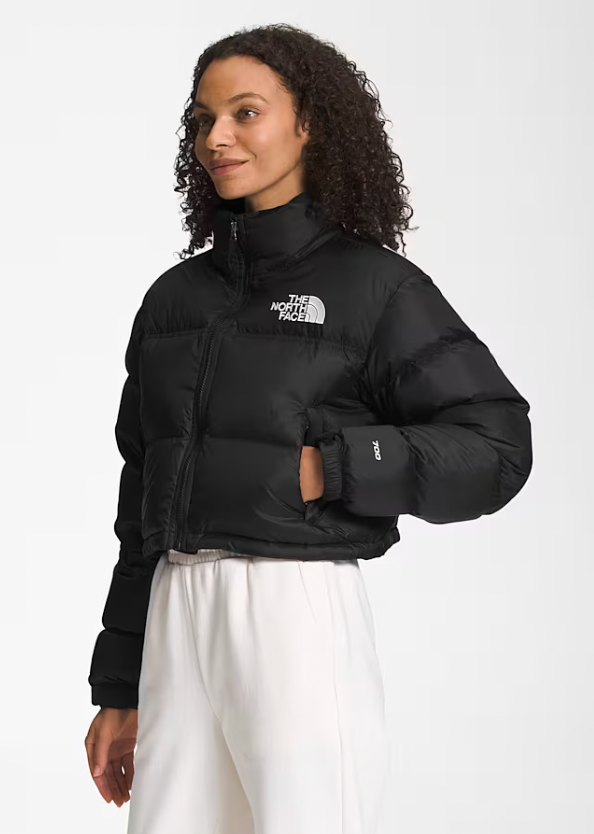 THE NORTH FACE Women's Nuptse Short Jacket TNF Black/TNF Black