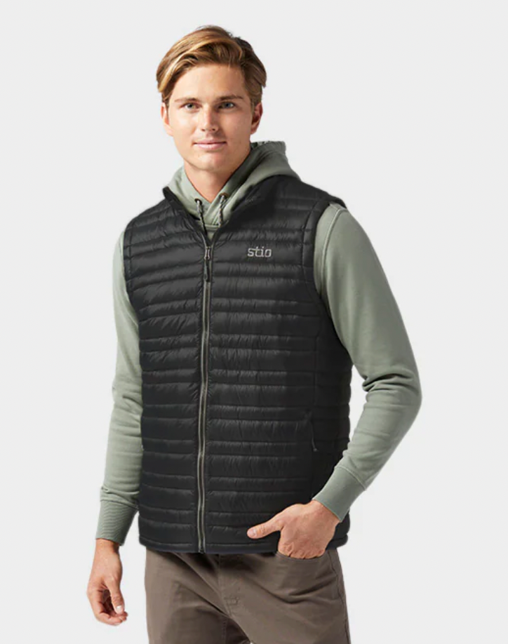 STIO Men's Pinion Down Vest Abyss