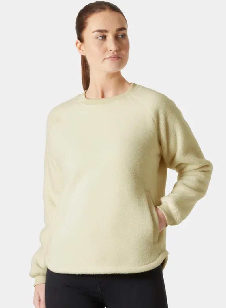 HELLY HANSEN Women's Escape Teddy Sweater Cream