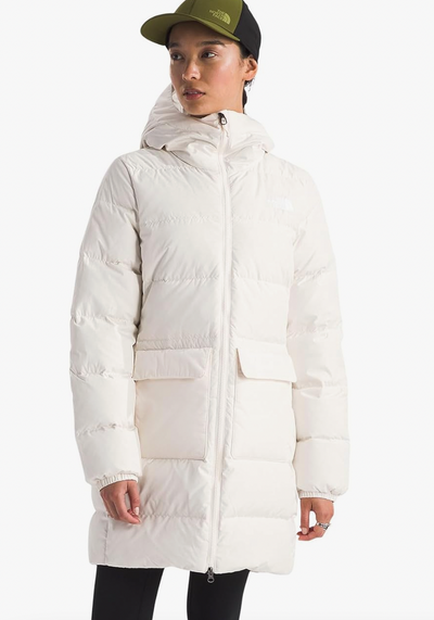 THE NORTH FACE Women's Gotham Parka White Dune