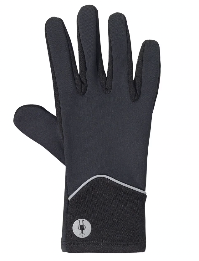 SMARTWOOL Active Fleece Wind Glove Black 001