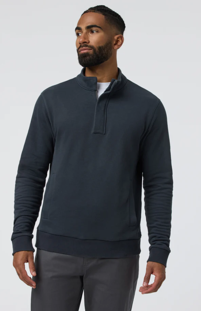 VUORI Men's Cypress 1/4 Zip Navy