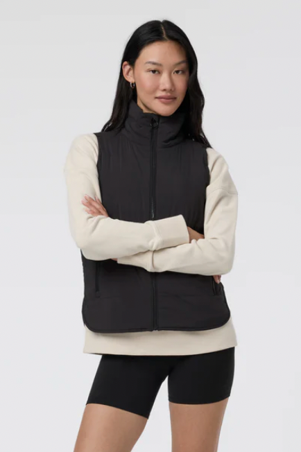 VUORI Women's Canyon Insulated Vest Black