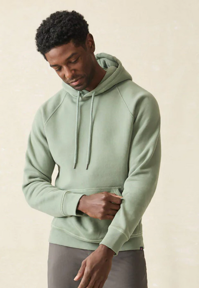 FAHERTY Men's High Standard Fleece Hoodie Spruce SPU