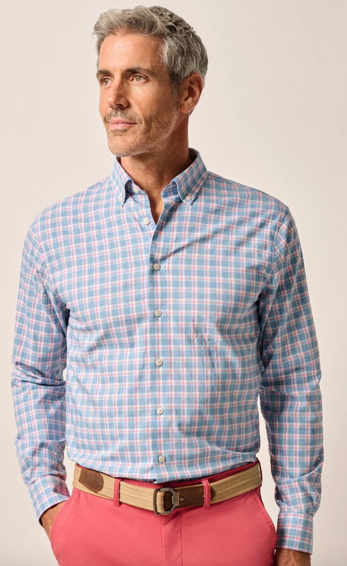 JOHNNIE-O Mens Dane Shirt Majorca