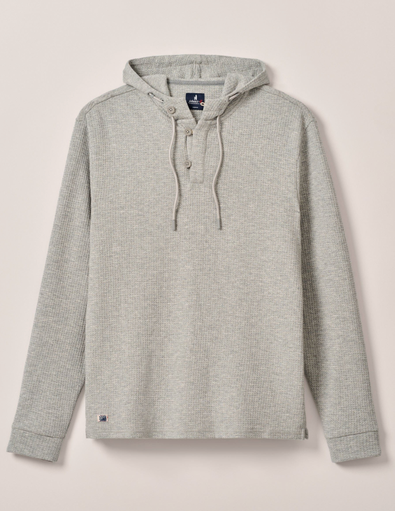 JOHNNIE-O Mens Kester Hood ight Gray / L