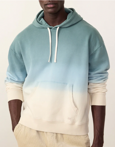 MARINE LAYER Mens Cloud 9 Fleece Hoodie Cool Ombre