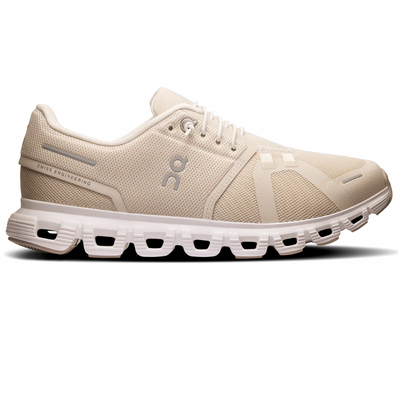 ON Womens Cloud 6 Pearl/White