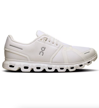 ON Mens Cloud 6 White/White