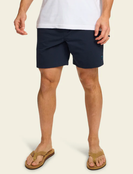 HOWLER BROS Mens Salado Shorts Seersucker/idnight / M